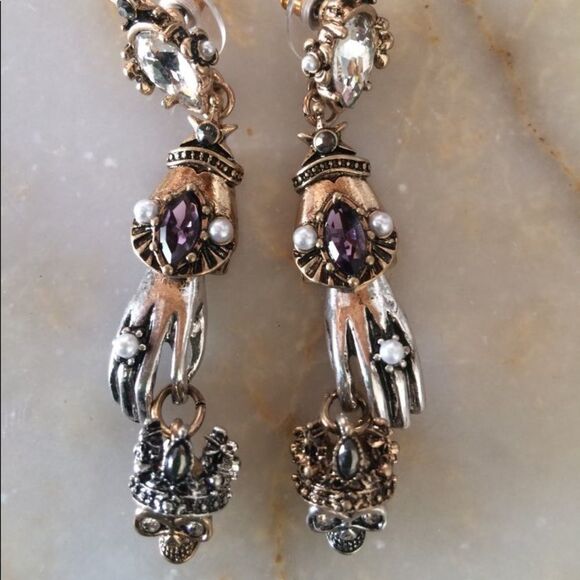 ✨Hand earrings 🖐🏻✨💀💎 - Picture 7 of 7